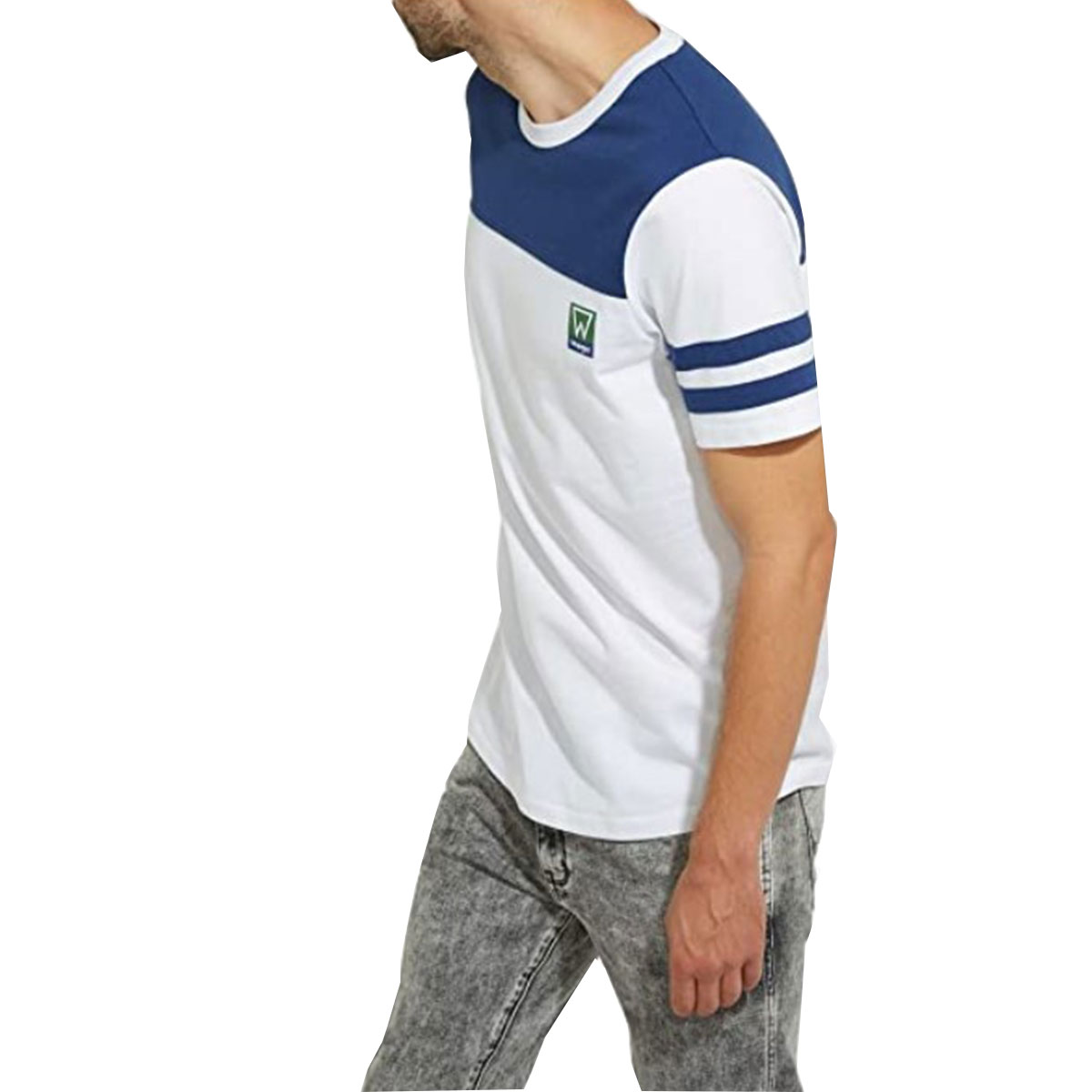 Wrangler t-shirt blue dephts uomo - immagine 3