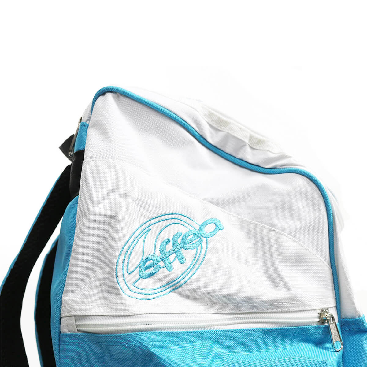 Effea Sport zaino sport con fondo colore bianco e celeste - Grisoliasport